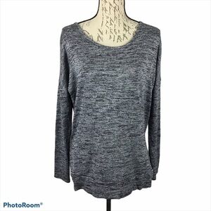 Athleta Pose Layered Cutout Back Top Size Medium